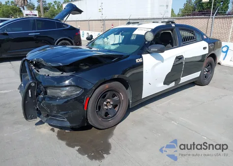 2019 Dodge Charger Police Rwd from USA, damaged, VIN 2C3CDXAG6KH734229